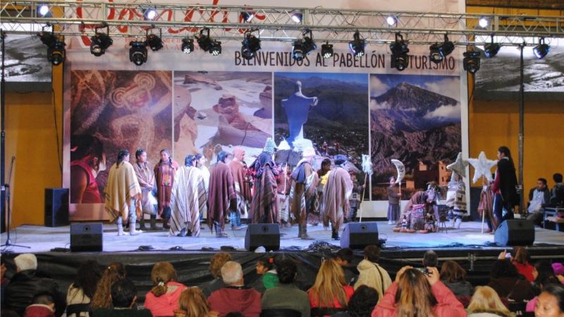 La Fiesta del Poncho también se vive en la Casa de la Cultura