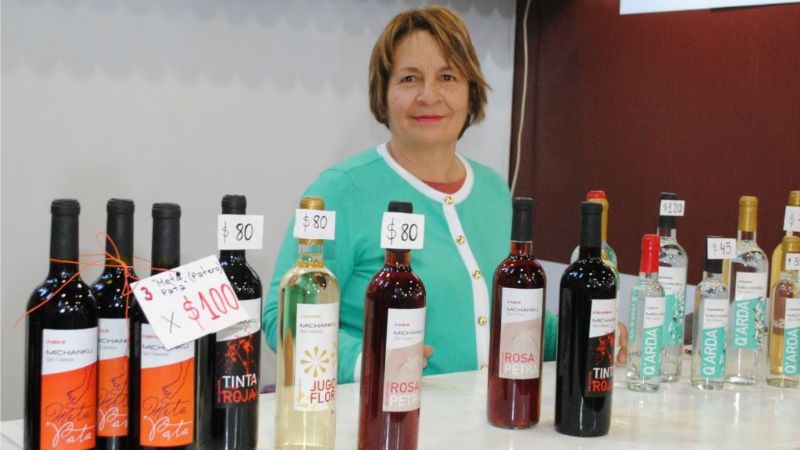 Vinos secos y varietales de la fincha Michanku de Siján