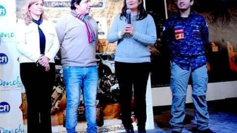 Se presentó en el Poncho el CA NAV