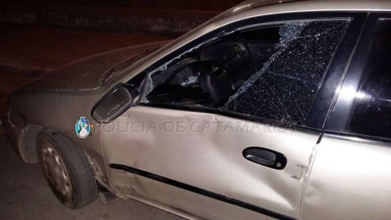 Colisionaron un automóvil y una motocicleta