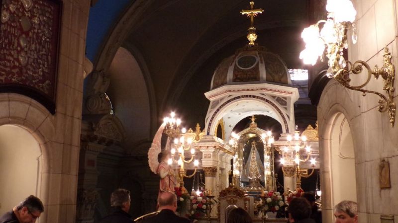 Macri pidió por la Patria ante la Virgen del Valle