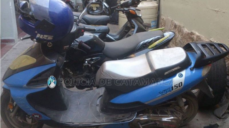 Abandonan una moto cerca del Predio Ferial