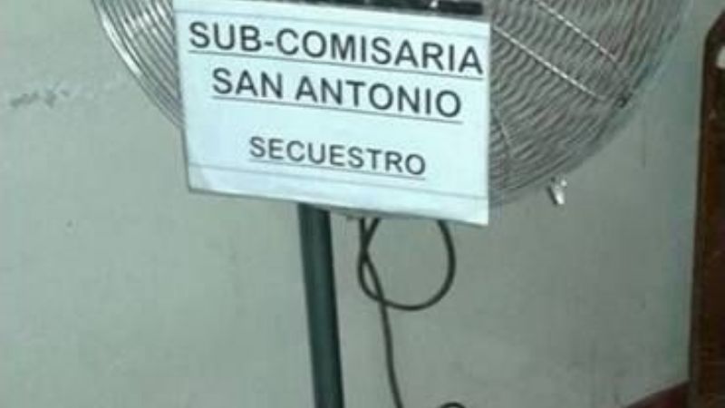 Aprehenden a un joven y recuperan elementos sustraídos en Fray M. Esquiú