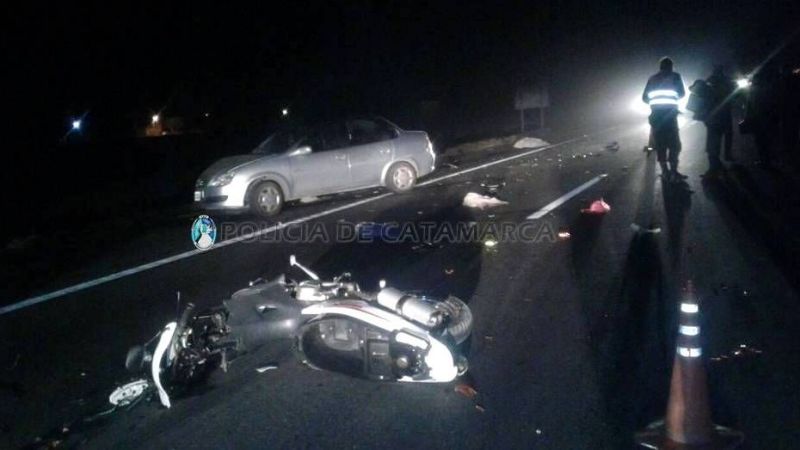 Accidente fatal en Valle Viejo