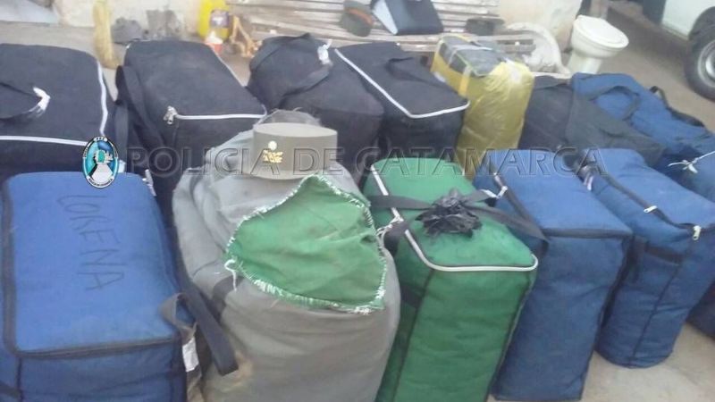 Secuestran mercadería ilegal valuada en casi 1 millón de pesos