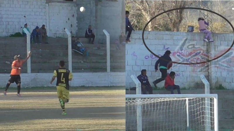 Niña recibió un fortísimo pelotazo y tuvo que ser hospitalizada