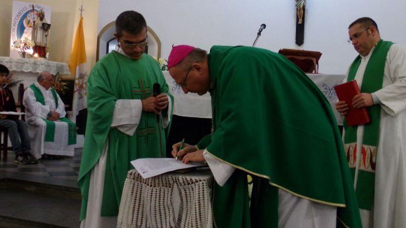 Asumió el nuevo párroco de San Nicolás de Bari