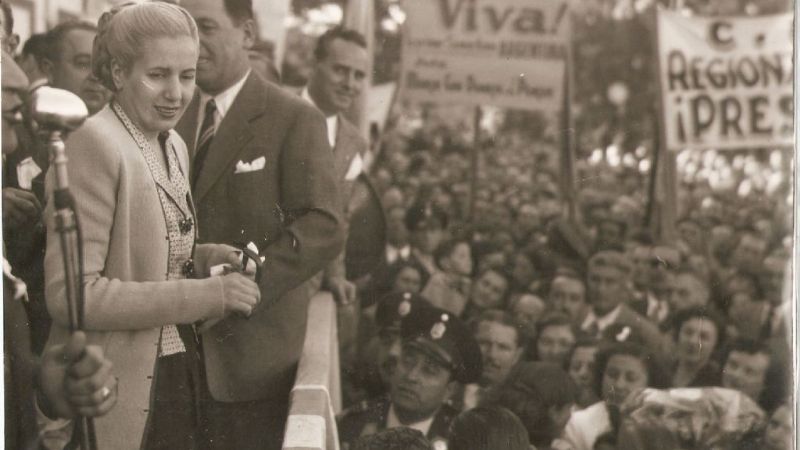 “Los trabajadores debemos estar alertas, como nos pedía Evita”