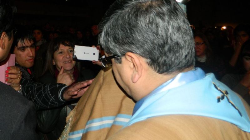 La Virgen del Valle presidió la última noche de la Fiesta Nacional del Poncho