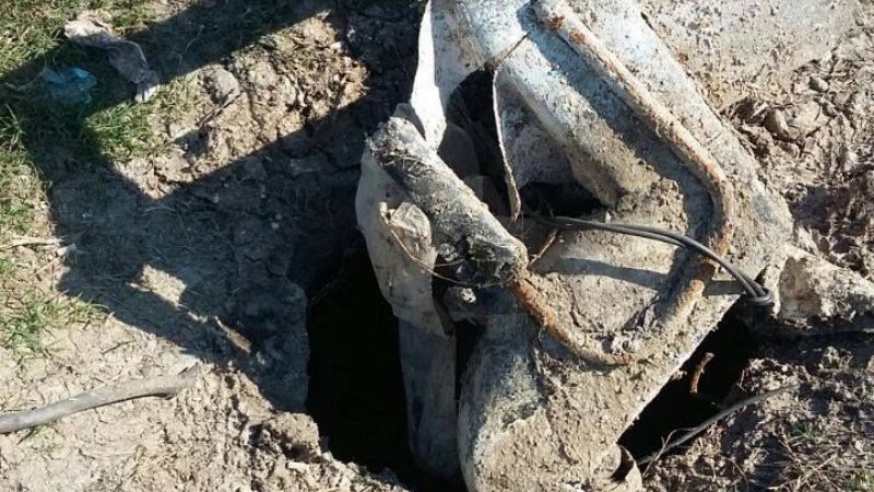 Obstrucción intencional de red de cloacas