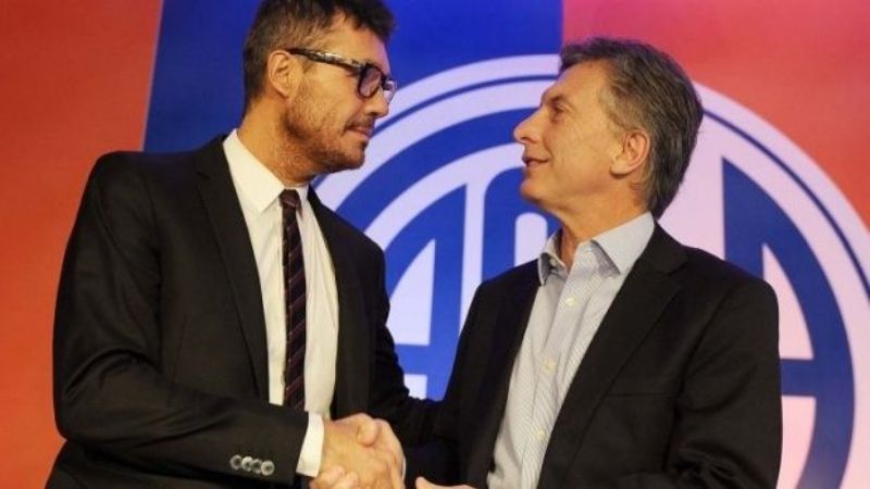 Macri y Tinelli firmarán la paz con una foto en Olivos