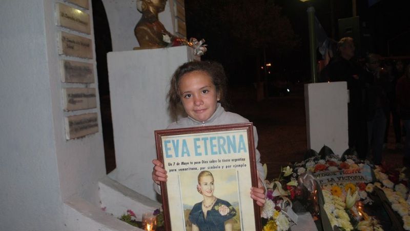 Sentida evocación de “Evita” por parte del PJ catamarqueño