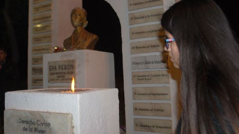 Sentida evocación de “Evita” por parte del PJ catamarqueño