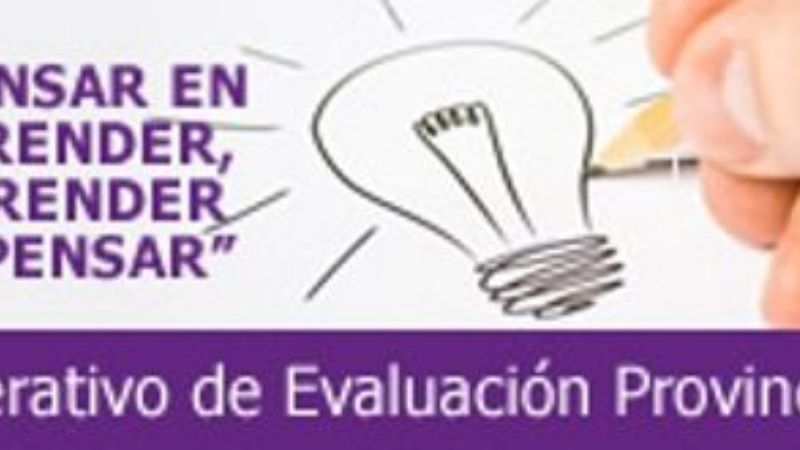 Inicia el Operativo de Evaluación de los Aprendizajes
