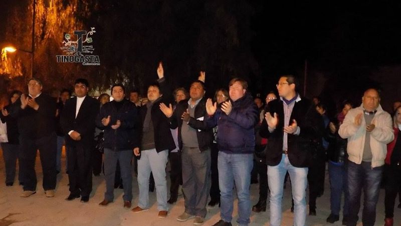 Tinogasta recordó a 'Evita'