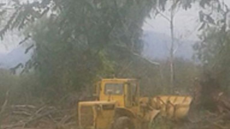 Bronca por la destrucción del parque del club Tiro Federal de Andalgalá