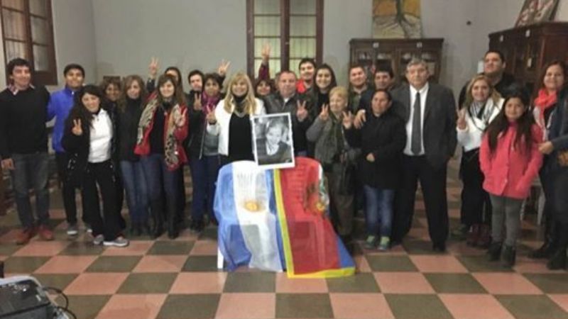 Emotivo homenaje a Evita en Recreo