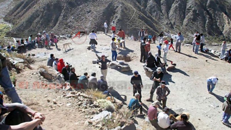 Fiesta de la Pachamama en Las Papas