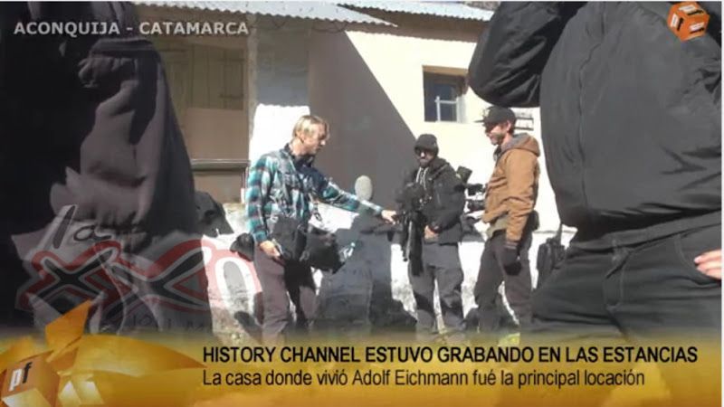 The History Channel filmó una serie sobre Hitler en Las Estancias