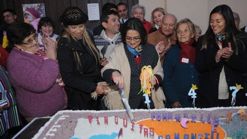 La Gobernadora celebró con los vecinos de Fray Mamerto Esquiú