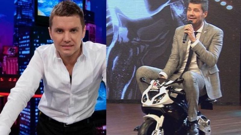 Santiago Del Moro trató a Tinelli de "extorsionador"