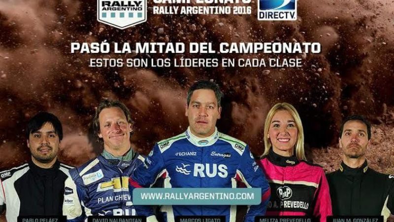 Meliza Prevedello entre los líderes del Rally Argentino