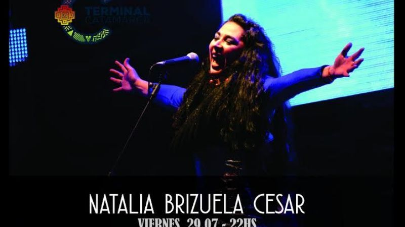 Noche de jazz y fusión con Natalia Brizuela César, en La Terminal