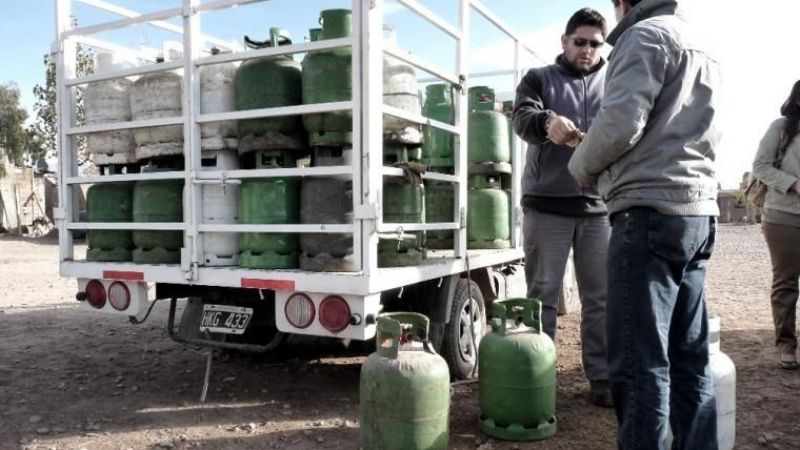 El precio máximo para las garrafas de gas para uso doméstico es de $ 87,78