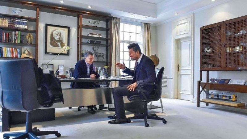 Tras la reunión, Tinelli se esperanza con la ayuda judicial de Macri