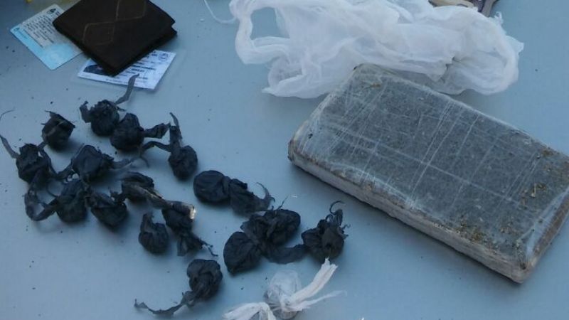 Atrapan a un vendedor de drogas en Santa María