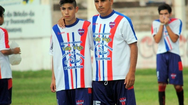 De “padres a hijos”, un fenómeno del fútbol chacarero