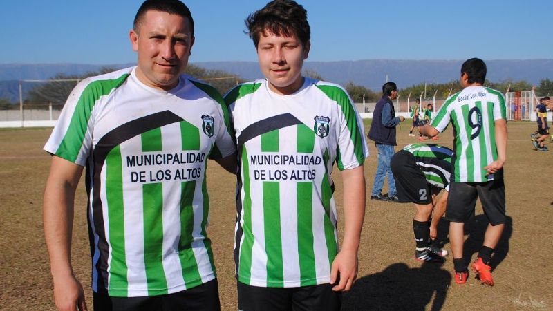 De “padres a hijos”, un fenómeno del fútbol chacarero