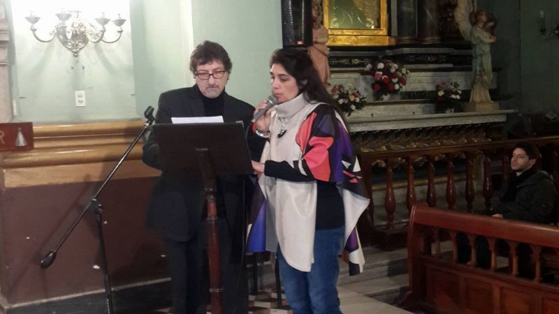 Locutores celebraron su día a los pies de la Virgen del Valle