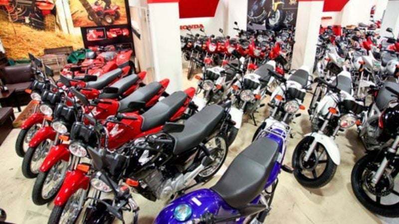Venta de motos creció 13,5% en agosto