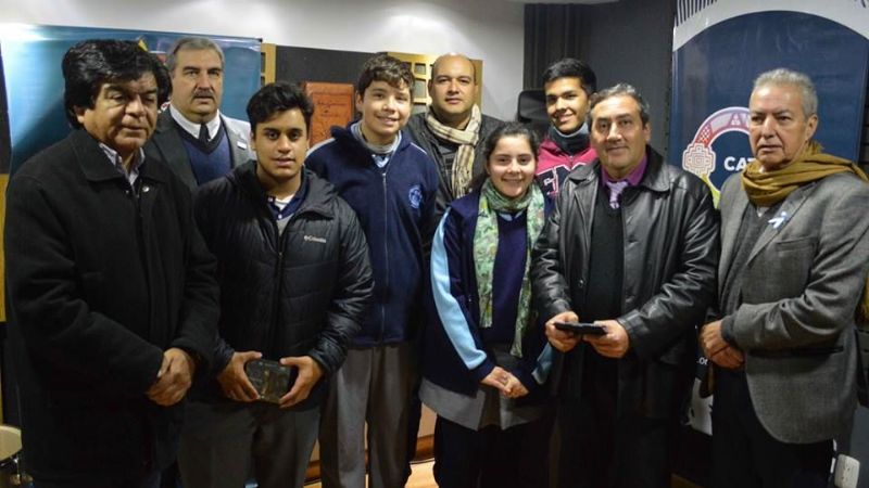 Entregaron discos grabados en el Estudio de la Vicegobernación