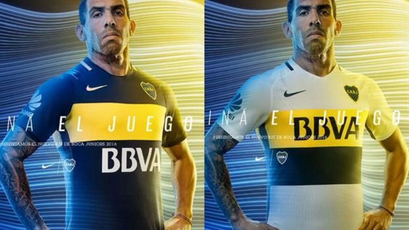 Boca presentó nuevas camisetas y agregó sponsor