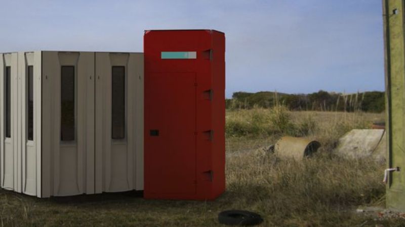 Una “casa” de fácil armado para situaciones de emergencia