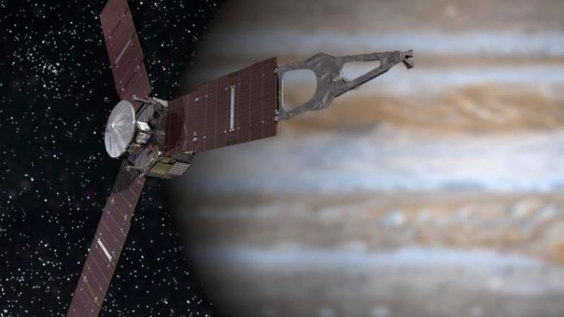 La sonda espacial Juno llega a la órbita de Júpiter tras cinco años de viaje