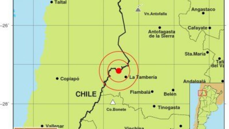 El 9 de Julio empezó con dos temblores