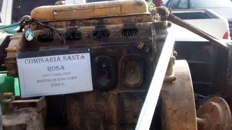 Secuestran un motor en el Puesto Caminero El Portezuelo
