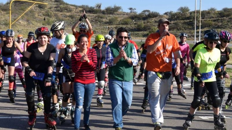 Maratón de Rollers en Fray M. Esquiú