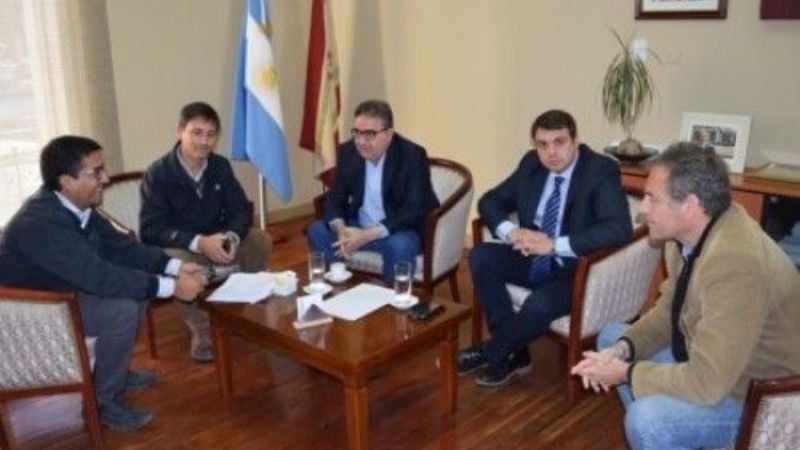 Jalil se reunió con autoridades de EC SAPEM