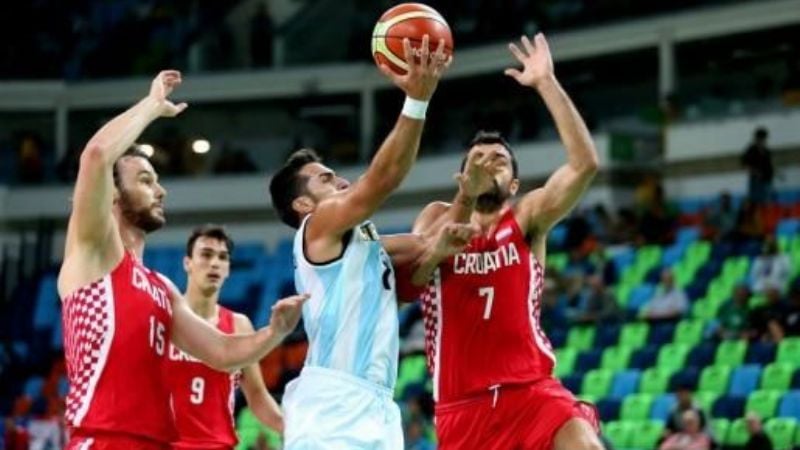 Argentina superó a Croacia y consiguió su segundo triunfo en basquet