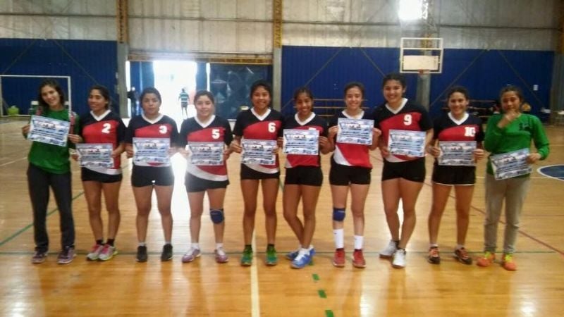 El handball femenino con equipo para “Evita”