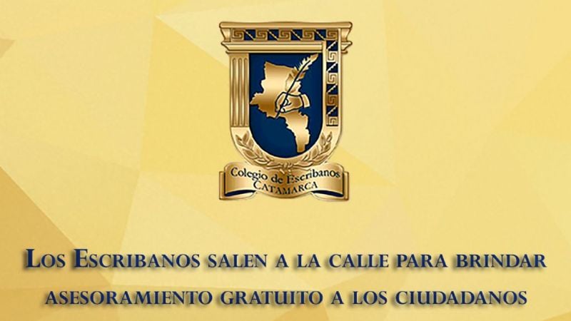 Asesoramiento gratuito de escribanos en Fray Mamerto Esquiú