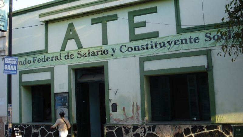 Este jueves, paro y movilización de ATE