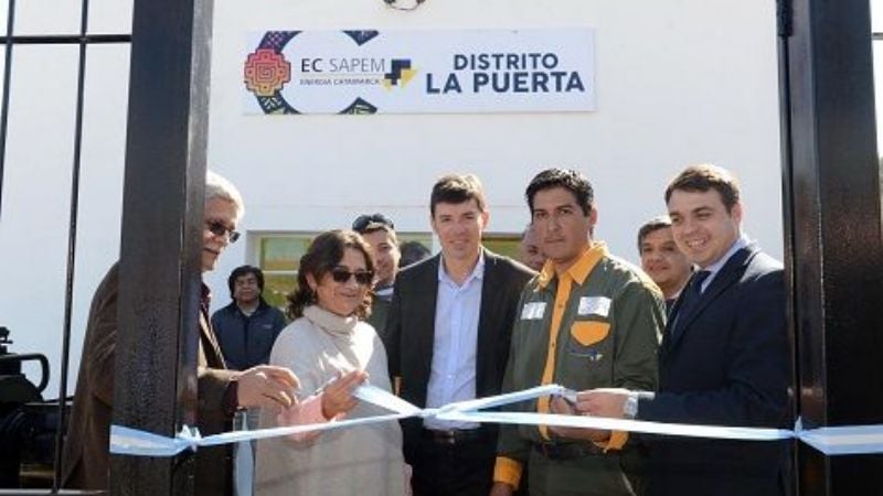 Lucía recorrió Ambato e inauguró múltiples obras