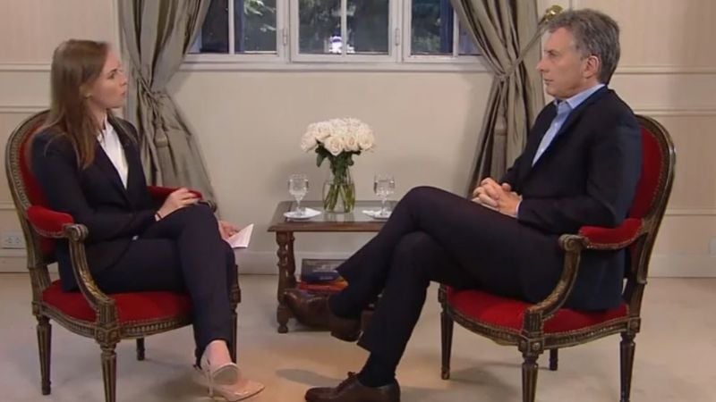 Macri: "No tengo idea si hubo 30 mil desaparecidos"