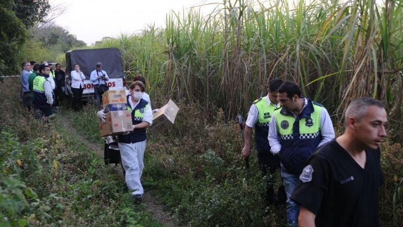 La joven desaparecida fue ahorcada y enterrada en un cañaveral cercano a su casa