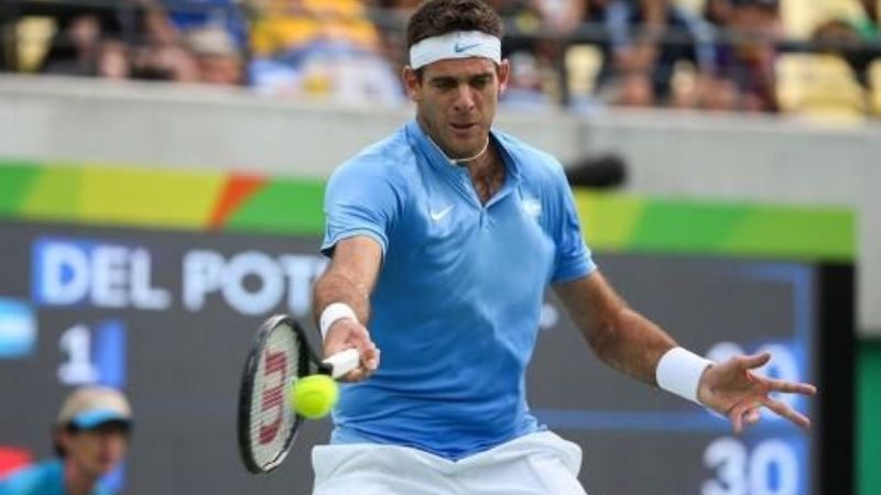 Tras la lluvia, Del Potro juega a las 11 frente a Taro Daniel